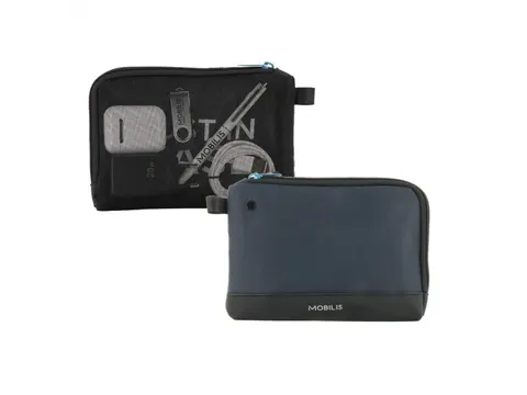 Mobilis 005038 hand- & schoudertas Zwart, Blauw Unisex Handtas