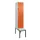 Dubbeldekse dekenkist,HxBxD 2120x400x815mm,1x2vak.,vak B 400mm