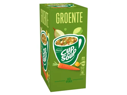 Cup a Soup Knorr groente 140ml doos 24 stuks
