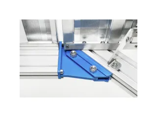 bordestrap,verrijdbaar,bordes H 1,25m,5treden,60° helling,aluminium - 4