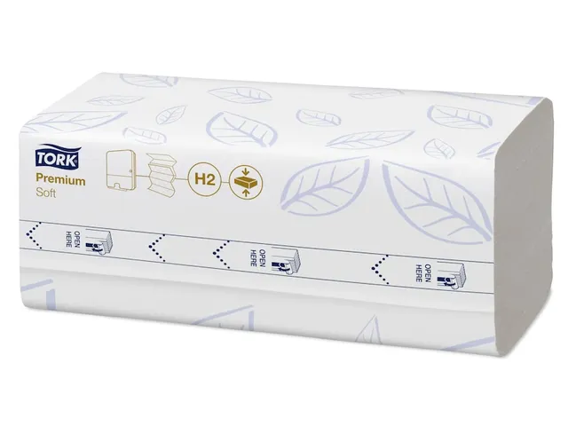 Tork 100888 Xpress H2 Multifold M Handdoek Premium 2-laags 12x170 stuk