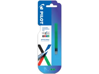Pilot FriXion Ball 4 Colors Navullingen Groen Blister 2 Stuks - 1