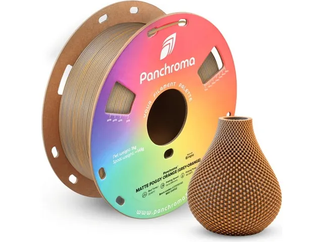 PLA Dual Matte 1,75mm grijs-oranje 1kg Panchroma 3D Filament
