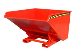 Kiepbak voor spaanders,HxLxB 1095x1720x1570mm,1,7m³,draagverm. 1500kg