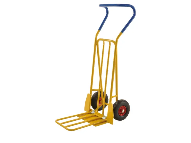 Steekwagen,Draagverm. 250Kg,Massief Rubber-Banden