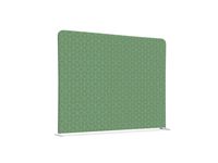 Scheidingswand Textiel 150x150cm Double Hexagon Groen