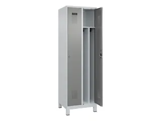 locker voor scheiding van kleding,HxBxD 1950x600x500mm,2vak - 1