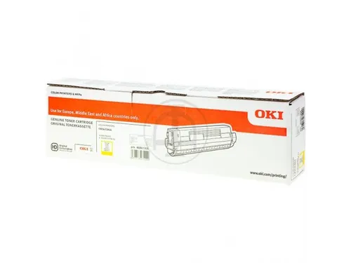 46861305 OKI C8xx toner yellow 10.000