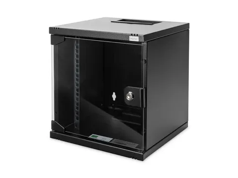 Serverkast 6U Wand 312x300 mm (BxD) Zwart