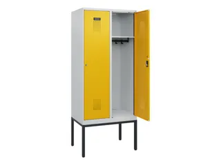 schoollocker,HxBxD 1950x800x500mm,2vak,vak B 400mm,cil.-slot - 1