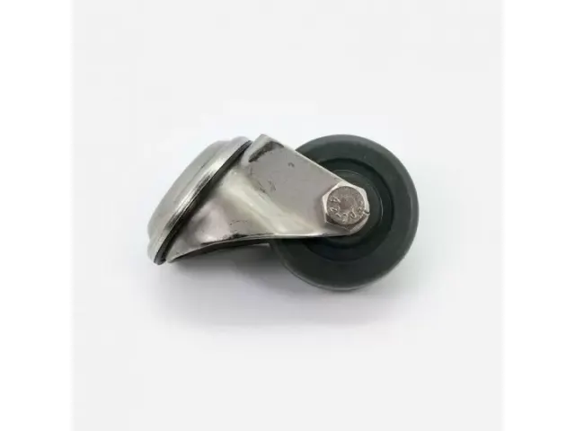 Inox Zwenkwielsteun CA410/343 51mm