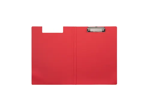 Klembordmap MAULbalance A4 versterkt karton rug 8mm rood