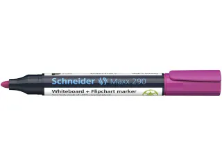 Boardmarker Schneider Maxx 290 ronde punt magenta 2-3mm - 6