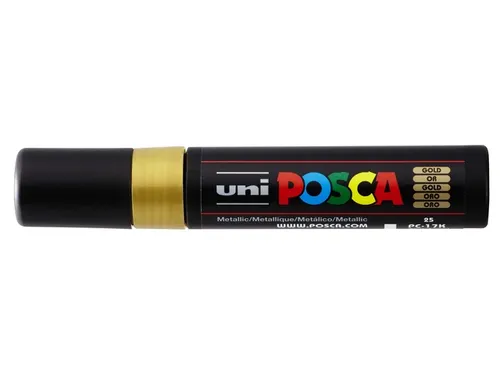 Verfstift Posca PC17K Extra Brede punt 15mm rechthoek goud