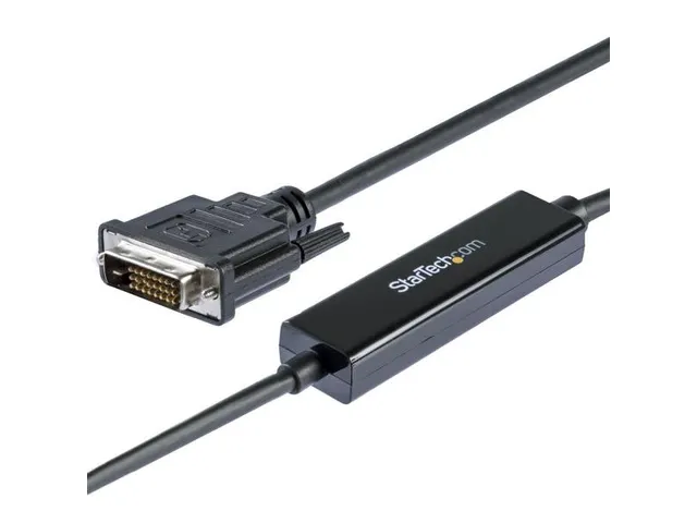 Usb-c Naar Dvi Adapter Kabel - 2 M - 1920x1200 - Zwart