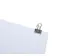 Papierklem Foldback mauly 214 Zilver 19mm 12 Stuks