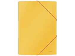 Elastomap Leitz Cosy A4 3-kleps geel
