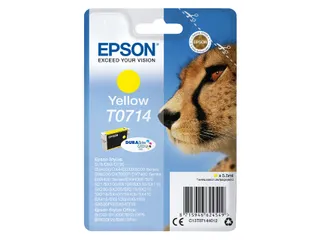 Inktcartridge Epson T0714 Geel C13T07144012 - 1