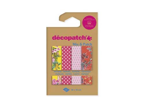 Hobbypapier Décopatch 30x40cm 4v Wandeling Kyoto