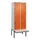 Dubbeldekse dekenkist,HxBxD 2120x800x815mm,2x2vak.,vak B 400mm