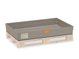 Opvangbak Gvk Opvangvol. 150l 165x 1200x 800mm Bodem Glad - 1