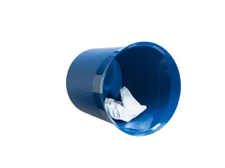 Papierbak HAN Re-LOOP,13 liter rond, blauw 100% gerecycled materiaal - 2