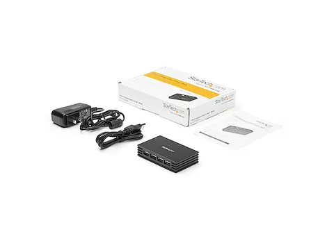 7 Port Black USB 2.0 Hub