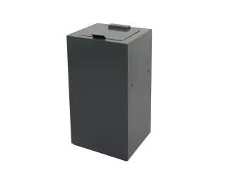 V-Part Top met klepdeksel voor Modulaire Afvalbak 85 en 90 L Grijs - 4