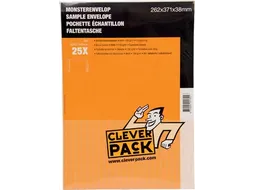 Monsterenvelop 262 X 371 X 38Mm Stripsluiting Wit