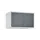opzetkast,v. locker,2vak.,vak B 400mm,HxBxD 500x800x500mm,vleugeldeur