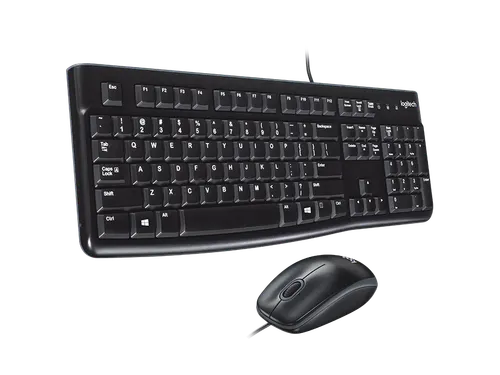 Logitech Mk120 Spaans toetsenbord QWERTY en muis