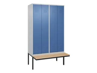 locker voor scheiding van kleding,HxBxD 2120x1200x815mm,4vak - 1