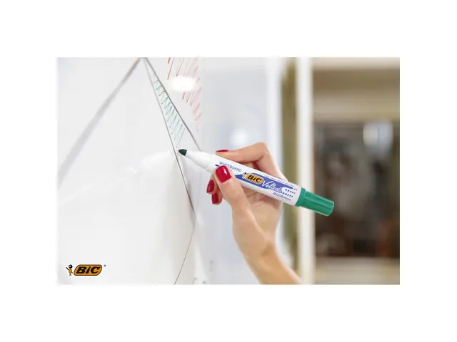 Viltstift Bic Velleda 1701 whiteboard rond large rood