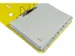 Tabblad ECO Kangaro A4 letters 180 grams grijs karton 23-gaats 20-deli