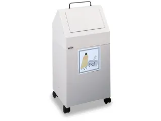 Afvalverzamelaar Vuurremmend 45 Liter 710X330X310Mm Grijs - 1