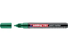 Paintmarker edding 791 alcoholbasis 1-2mm groen