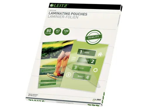 Lamineerhoes Leitz A3 2x80 micron EVA 100stuks