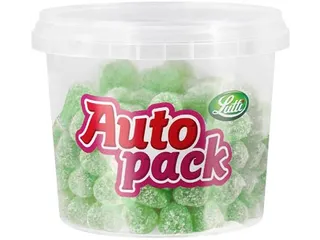 Lutti Autopack Groentjes doos à 200 gram - 2