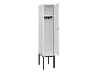 locker,HxBxD 2120x400x500mm,1vak,vak B 400mm,cil.-slot,voetonderstel - 1