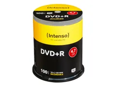 Intenso 4111156 DVD+R disc 4.7 GB 100 Stuks