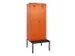 locker met bank,voor scheiding van kleding,HxBxD 2120x800x815mm,2vak