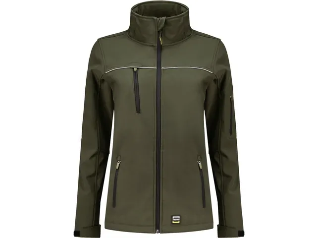 Softshell Tricorp 402009, vert kaki, taille 5XL, la pièce