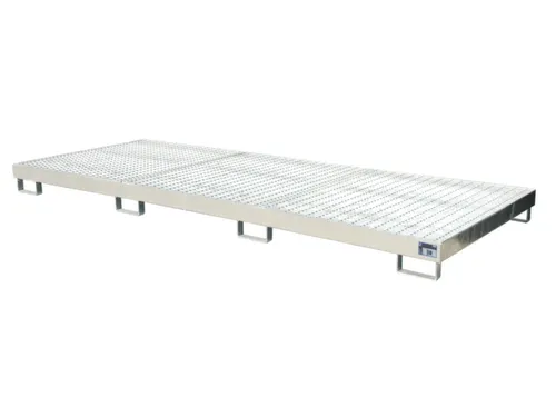 opvangbak,v. 10x200l vat,opvangvol. 280l,HxBxD 200x1300x3280mm