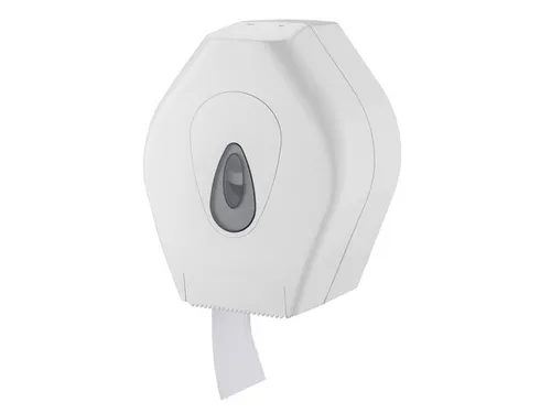 Toiletpapier Dispenser Wit Voor Midi Jumborol Toiletpapier