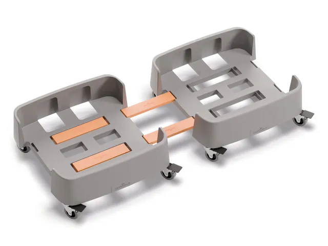 Trolley DURABIN 90L rPP Grafiet Grijs