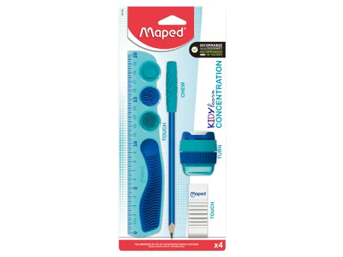 Maped Tekenset Kidy Learn Concentration 4-delig