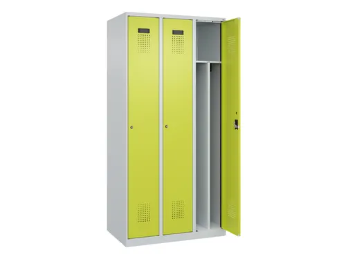 locker voor scheiding van kleding,HxBxD 1850x900x500mm,3vak