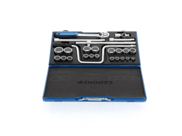 D 19 TMU-10 Dopsleutelset 1/2 inch 25-delig UD 10-32mm