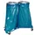 Dubbele Afvalverzamelaar Blauw Verrijdbaar 1020x860x500mm 120 Liter