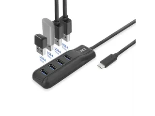 USB-C Hub 3.0 4 poorts USB-A - 10